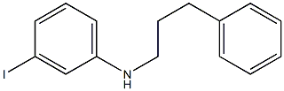 3-iodo-N-(3-phenylpropyl)aniline 结构式