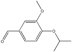 3-methoxy-4-(propan-2-yloxy)benzaldehyde 结构式