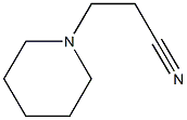 3-piperidin-1-ylpropanenitrile 结构式