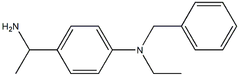 4-(1-aminoethyl)-N-benzyl-N-ethylaniline 结构式