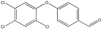 4-(2,4,5-trichlorophenoxy)benzaldehyde 结构式