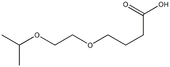 4-(2-isopropoxyethoxy)butanoic acid 结构式