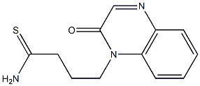 4-(2-oxoquinoxalin-1(2H)-yl)butanethioamide 结构式