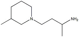 4-(3-methylpiperidin-1-yl)butan-2-amine 结构式