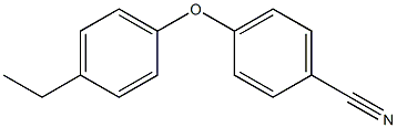 4-(4-ethylphenoxy)benzonitrile 结构式