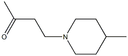 4-(4-methylpiperidin-1-yl)butan-2-one 结构式