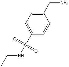 4-(aminomethyl)-N-ethylbenzenesulfonamide 结构式