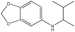 N-(3-methylbutan-2-yl)-2H-1,3-benzodioxol-5-amine 结构式