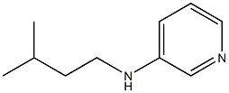 N-(3-methylbutyl)pyridin-3-amine 结构式