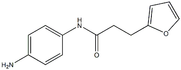 N-(4-aminophenyl)-3-(furan-2-yl)propanamide 结构式