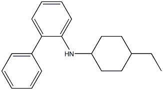 N-(4-ethylcyclohexyl)-2-phenylaniline 结构式