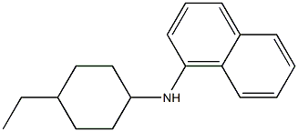 N-(4-ethylcyclohexyl)naphthalen-1-amine 结构式