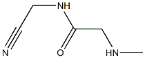 N-(cyanomethyl)-2-(methylamino)acetamide 结构式