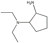 N,N-diethylcyclopentane-1,2-diamine 结构式