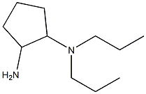 N,N-dipropylcyclopentane-1,2-diamine 结构式