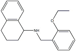 N-[(2-ethoxyphenyl)methyl]-1,2,3,4-tetrahydronaphthalen-1-amine 结构式