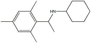 N-[1-(2,4,6-trimethylphenyl)ethyl]cyclohexanamine 结构式