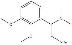 N-[2-amino-1-(2,3-dimethoxyphenyl)ethyl]-N,N-dimethylamine 结构式