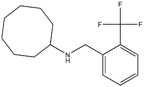 N-{[2-(trifluoromethyl)phenyl]methyl}cyclooctanamine 结构式