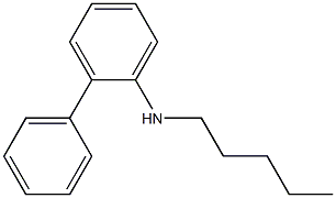 N-pentyl-2-phenylaniline 结构式