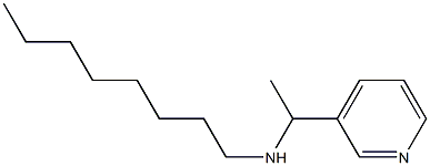 octyl[1-(pyridin-3-yl)ethyl]amine 结构式