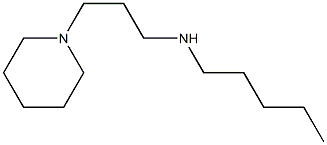 pentyl[3-(piperidin-1-yl)propyl]amine 结构式