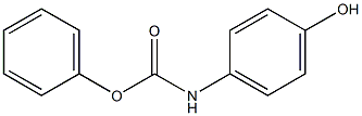 phenyl N-(4-hydroxyphenyl)carbamate 结构式