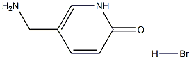 5-Aminomethyl-1H-pyridin-2-one hydrobromide 结构式