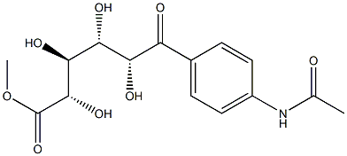 4-Acetamidophenyl -D-Glucuronic Acid, Methyl Ester 结构式