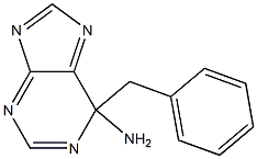 6-Benzyl  Adenine  98%  up 结构式