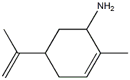 5-Isopropenyl-2-methyl-cyclohex-2-enylamine 结构式