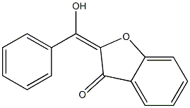 2-[hydroxy(phenyl)methylene]-1-benzofuran-3(2H)-one 结构式