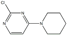 2-chloro-4-(1-piperidinyl)pyrimidine 结构式