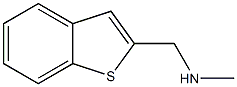 1-benzothien-2-yl-N-methylmethanamine 结构式