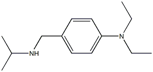 N-[4-(diethylamino)benzyl]-N-isopropylamine 结构式