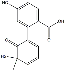 2-oxo-1,3-benzoxathiol-5-yl 4-methylbenzoate 结构式