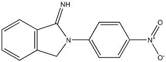 2-{4-nitrophenyl}-1-iminoisoindoline 结构式