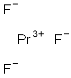 无水氟化镨 结构式