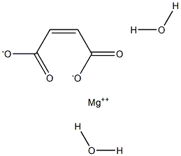 Magnesium Maleate, Dihydrate, 12.6% 结构式