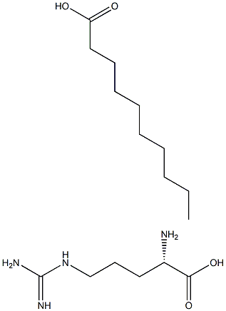 L-Arginine Decanoate 结构式