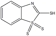 Mercaptobenzothiazole disulfide 结构式