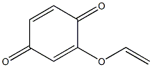 2-(vinyloxy)cyclohexa-2,5-diene-1,4-dione 结构式