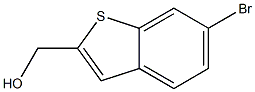(6-bromo-1-benzothiophen-2-yl)methanol 结构式