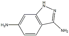 1H-3,6-二氨基吲唑 结构式