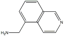 1-isoquinolin-5-ylmethanamine 结构式