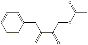 4-Acetoxy-2-benzyl-1-buten-3-one 结构式