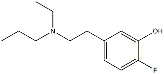 2-Fluoro-5-[2-(N-ethylpropylamino)ethyl]phenol 结构式