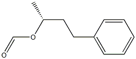 (+)-Formic acid (R)-1-methyl-3-phenylpropyl ester 结构式