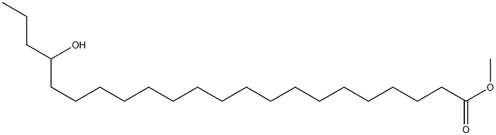 19-Hydroxydocosanoic acid methyl ester 结构式
