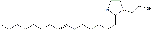 2-(7-Pentadecenyl)-4-imidazoline-1-ethanol 结构式